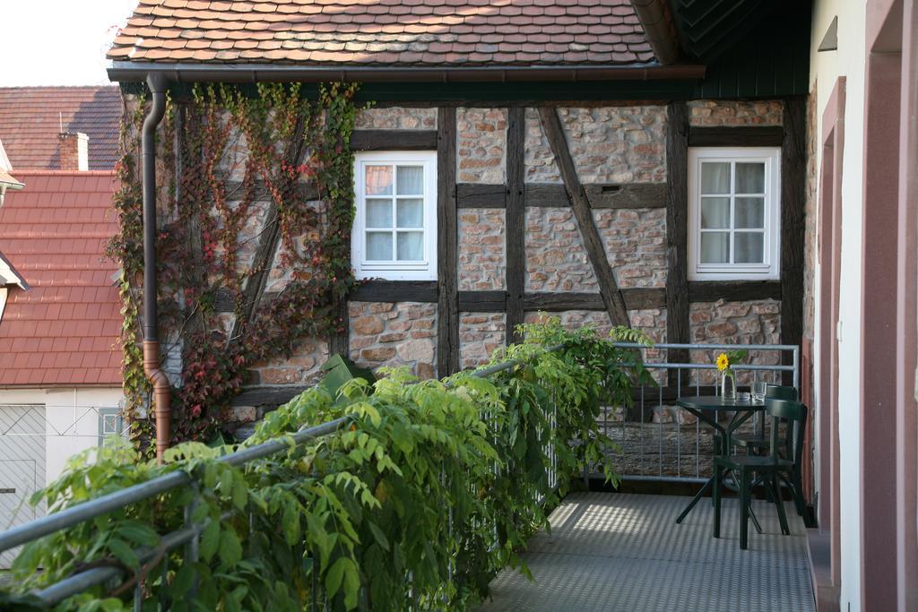 Отель Alter Winzerhof Weisenheim Am Berg E.K. Экстерьер фото